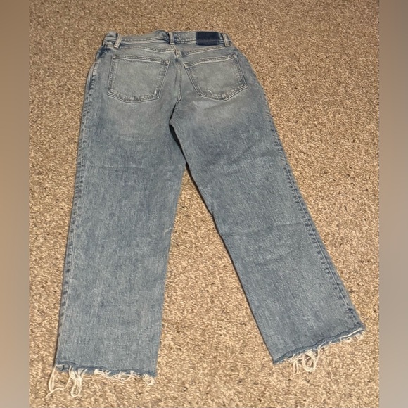 Abercrombie & Fitch 90’s Straight Ultra High Rise Curve Love Jeans - Picture 3 of 4